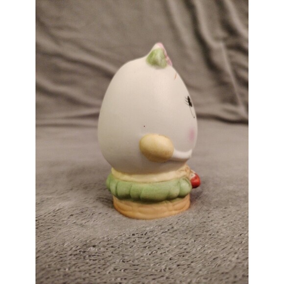 Lefton Anthropomorphic Mr & Mrs Humpty Dumpty Salt and Pepper Shakers Vintage - Picture 7 of 12